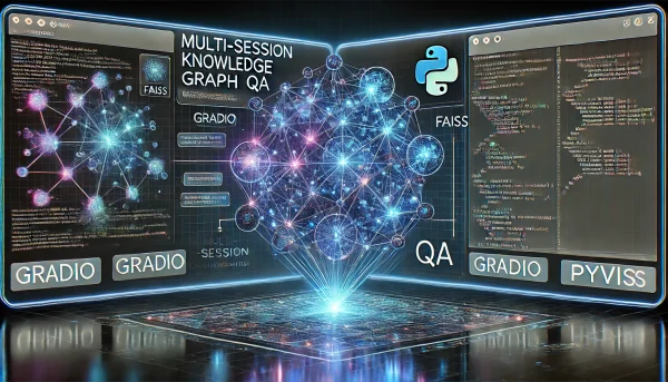 Multi-Session Knowledge Graph QA System with Gradio, FAISS & PyVis